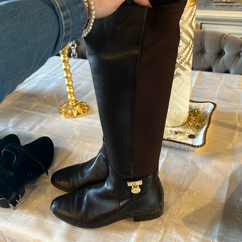 brown mk boots